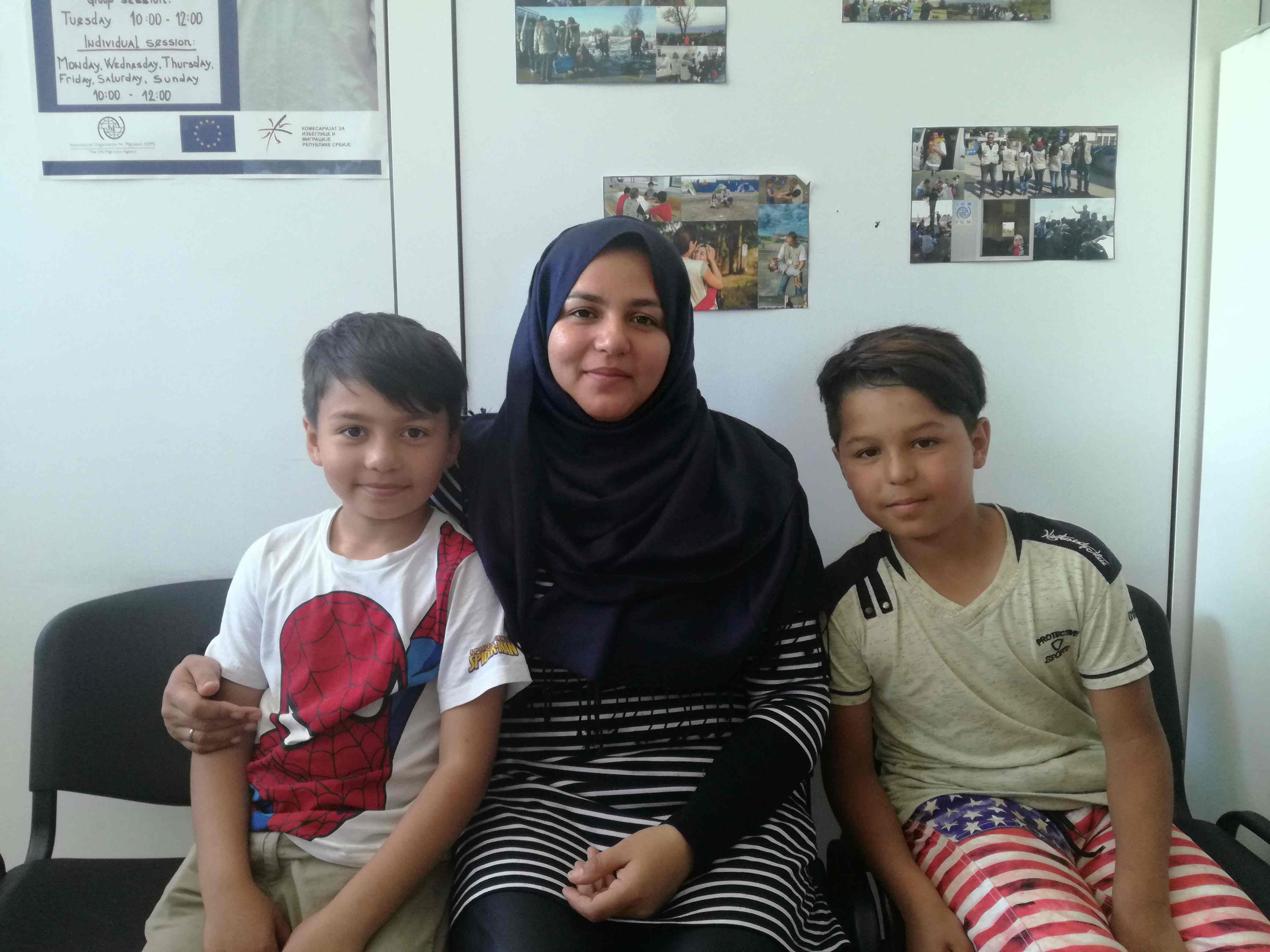 Prevoz dece migranata u osnovne škole u Srbiji