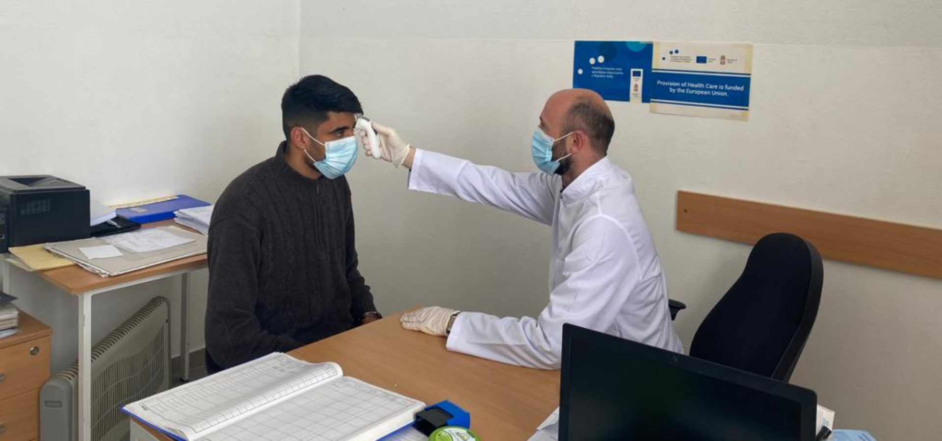 Vaccination of migrants against the COVID-19 virus continued