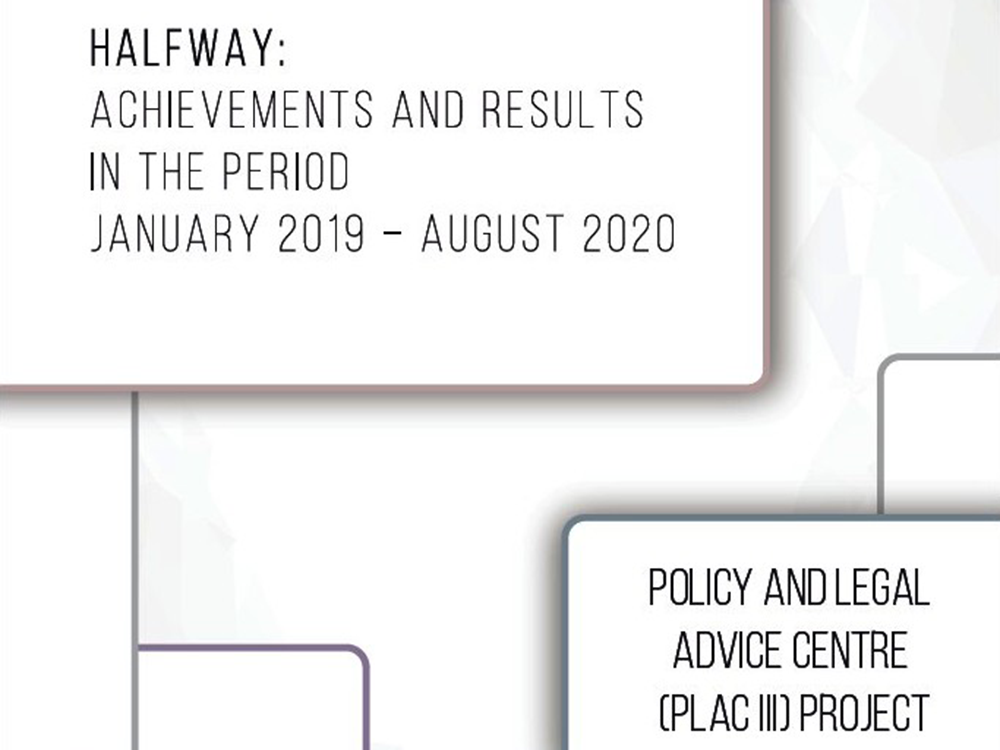Brochure Halfway: Achievements and Results in the Period January 2019 – August 2020 published