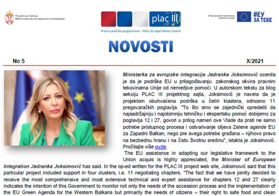 PLAC III Newsletter no 5